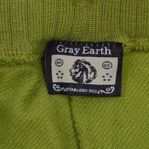 Gray Earth NY All Cotton Lounge Shorts | Small - Picture 5 of 6